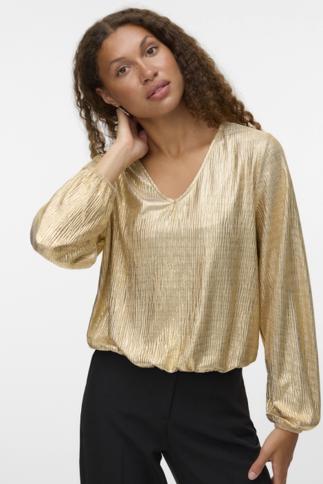 Vero Moda vmgigi ls v-neck top exp